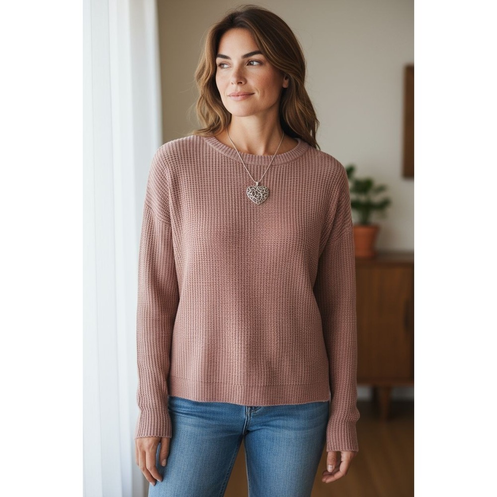 Brandy Melville Womens Sweater in‎ Dusty Rose Pink "One Size" (M/L)